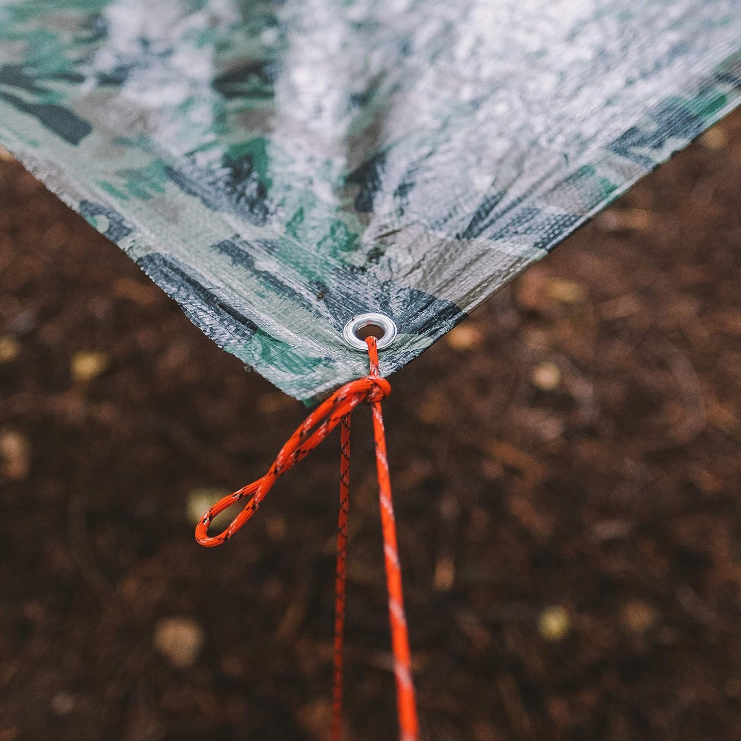 GEAR AID 325 Paracord and Carabiner, Utility Cord for Camping and Hiking, Black, 50 ft