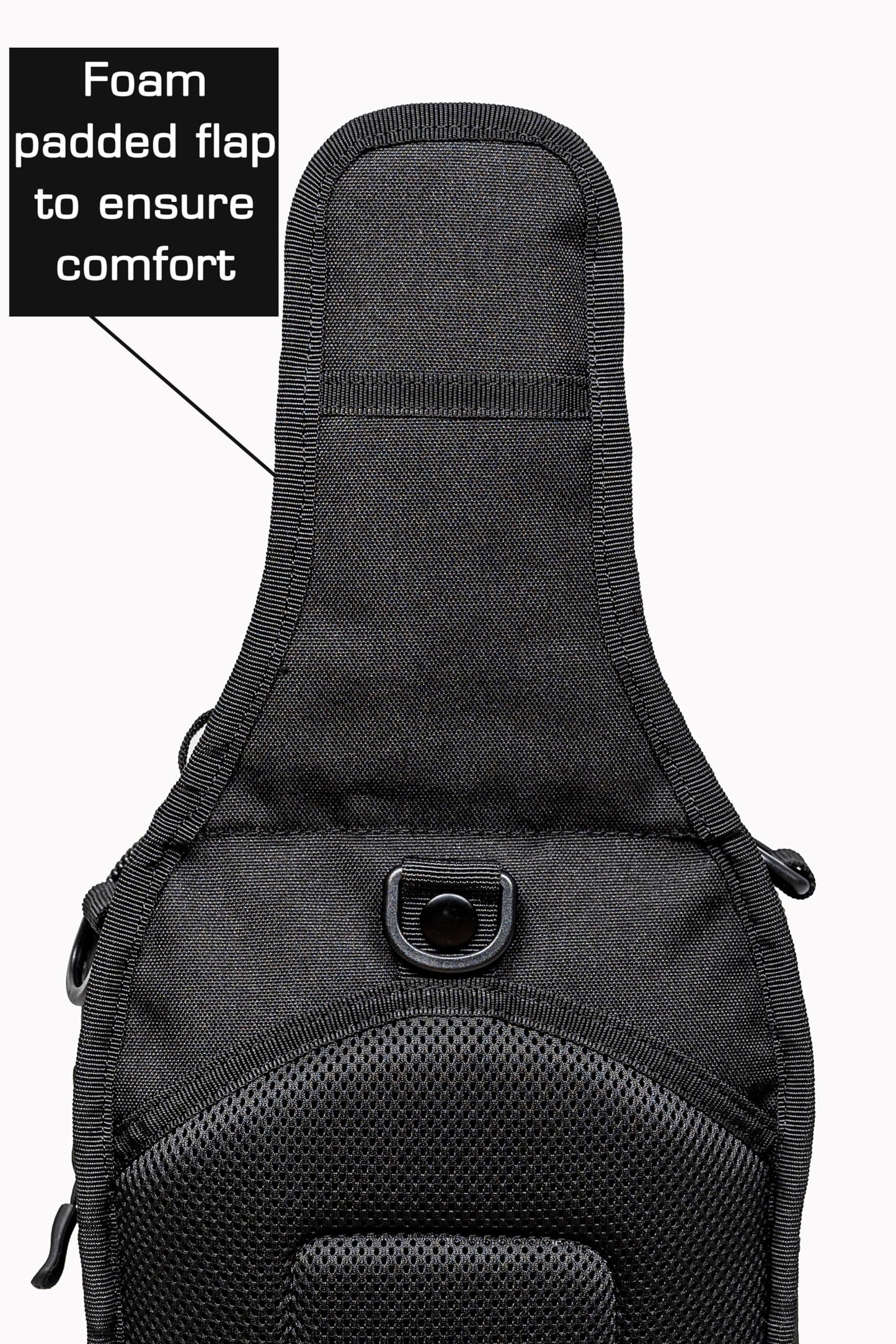 Spartan Tactical ARC MKII EDC Sling Bag, Shoulder Bag, Gun Holster Included, Concealed Carry, Black