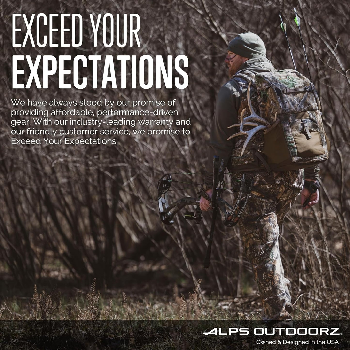 ALPS OutdoorZ Motive Trail Camera Backpack, Protective Compartments for Game Cameras and Other Gear/Game Camera Bag/Padded, Long-Lasting & easy to carry