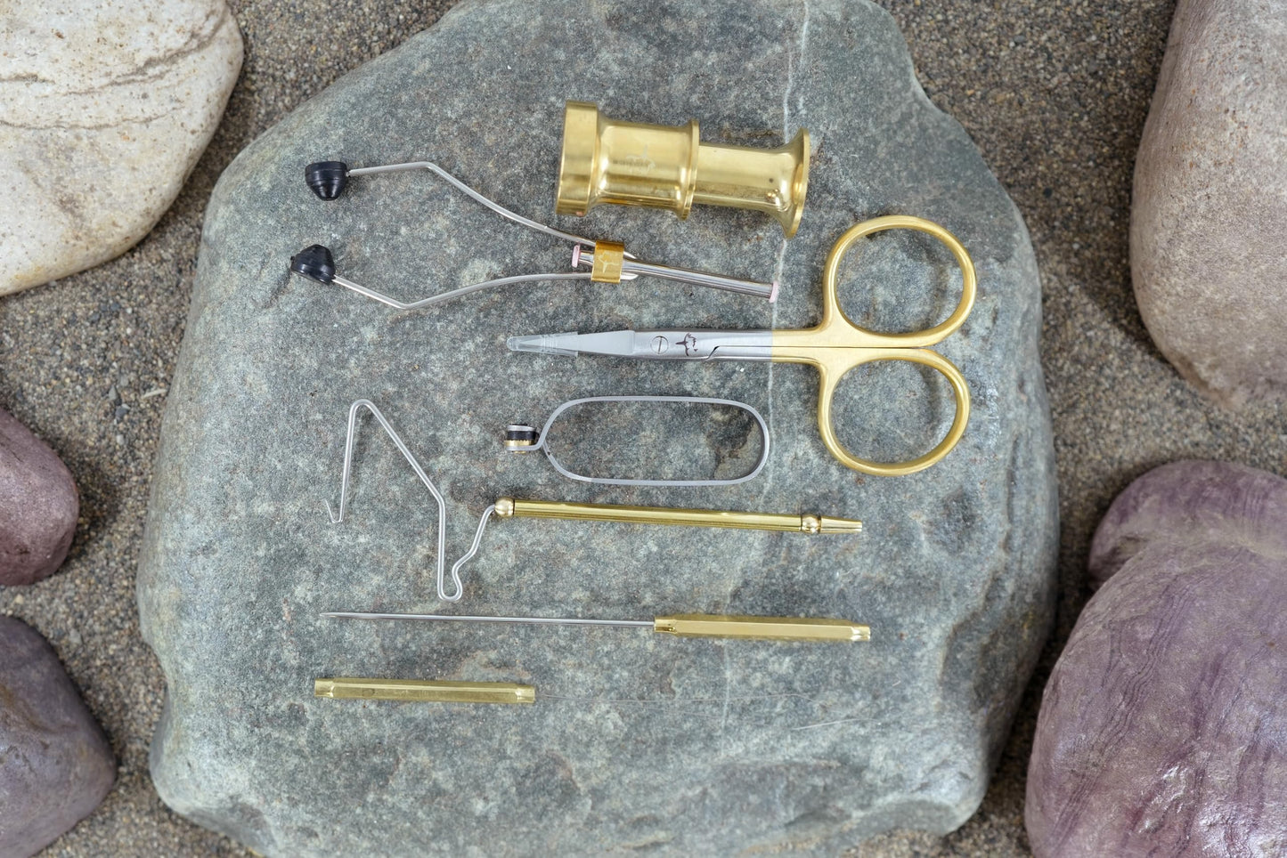 Kingfisher Fly Tying Clarkfork Fly Tying Vise Kit with Tools