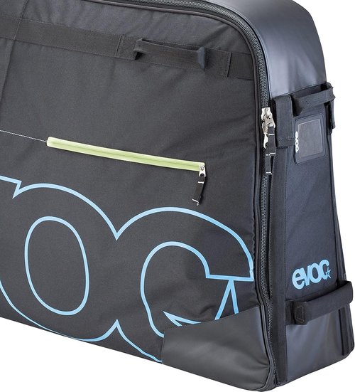 EVOC Black BMX Travel Bag - Durable, Lightweight, Perfect for Sports Enthusiasts