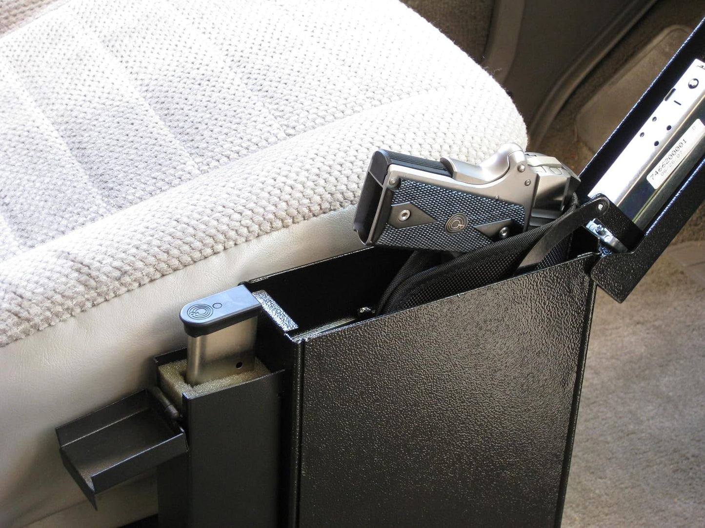 Titan Ammo Box - Made Exclusively to fit The Titan Pistol Vault Gun Safe!, Black, L 8” x W 6” x H 1 ¾”
