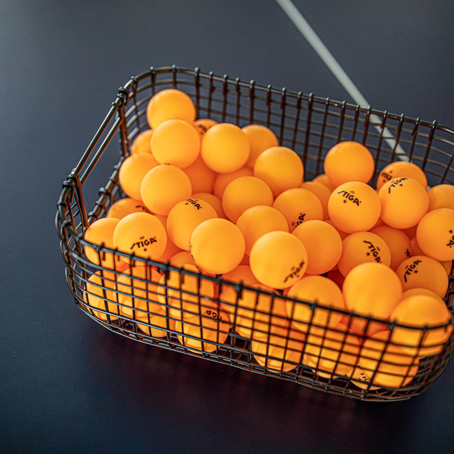 STIGA Ping Pong Balls – 46pk Orange 1-Star Table Tennis Balls, Official Size 40mm ABS Balls, Ultimate Durability for Indoor/Outdoor Ping Pong Tables