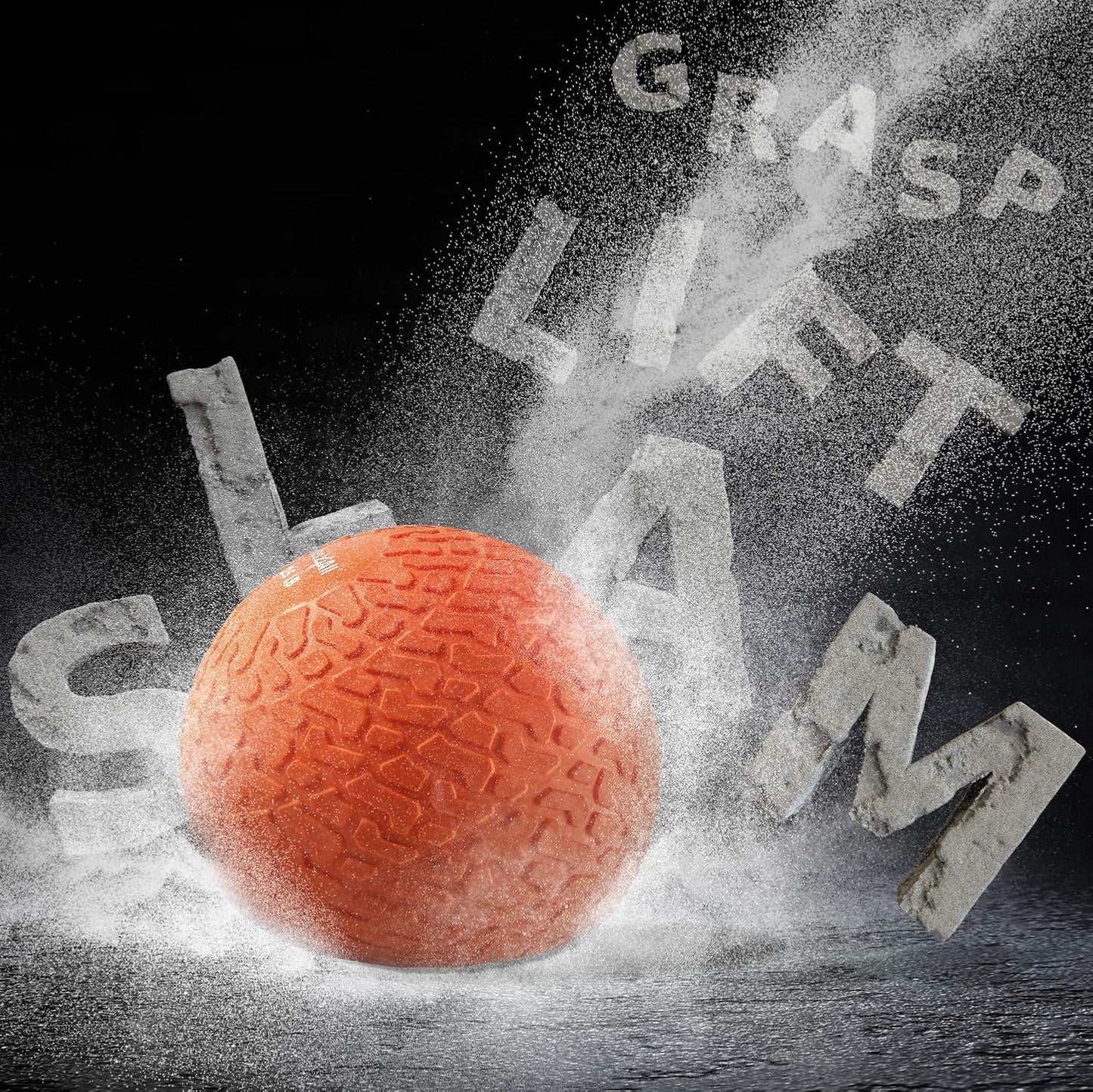 Yes4All Slam Balls, 10-40lb Weighted Ball Weight, Durable PVC Sand Filled Workout Dynamic Slam Ball for Core Strengthen