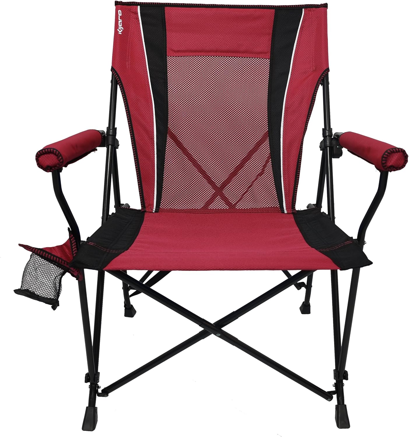 Kijaro Enjoy Versatile Folding Sports, Outdoor Chair & Lawn Chair, Dual Lock Feature, Maldives Blue (Hard Arm)