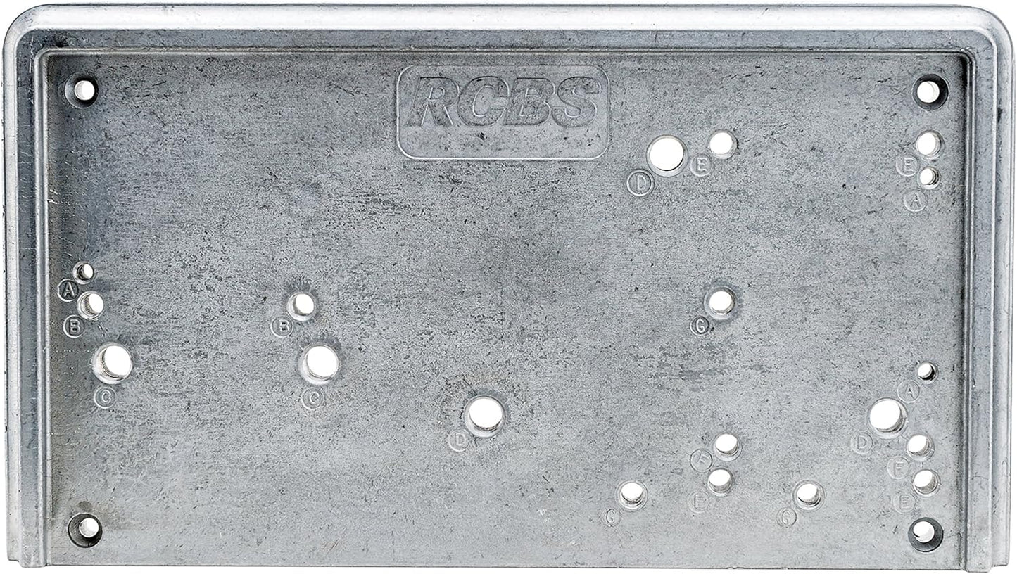 RCBS Accessory Base Plate 3 - Durable Grey Shooting Platform, 10"x6"x1"