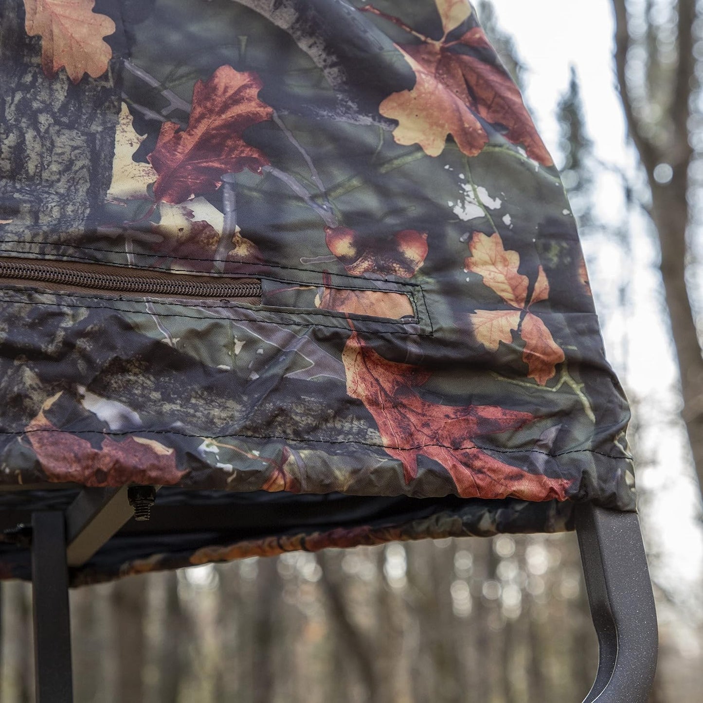 River's Edge Products RE753 Standard 2-Person Treestand Curtain, Camouflage