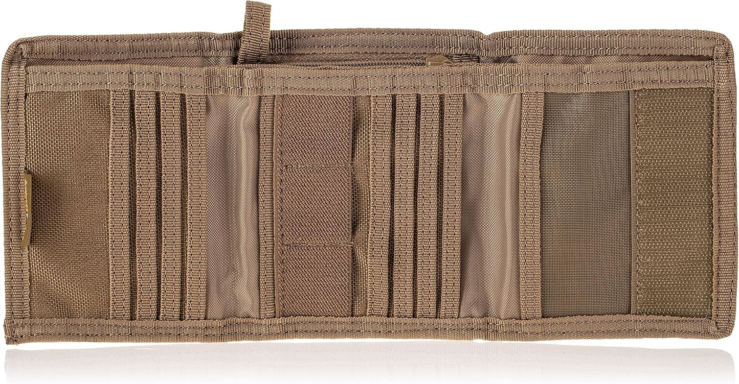 Rapdom Tactical Tactical Wallet, Khaki, 4.75" x 3.5" x .75"