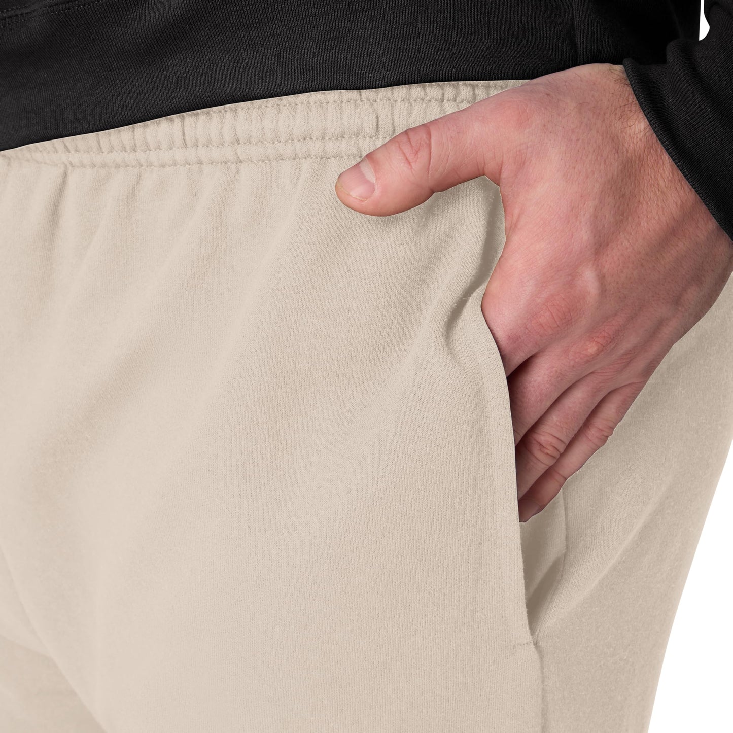 Hanes Men's Sweatpants, EcoSmart Fleece Sweats for Men, Open Bottom Sweatpants, 30.5"