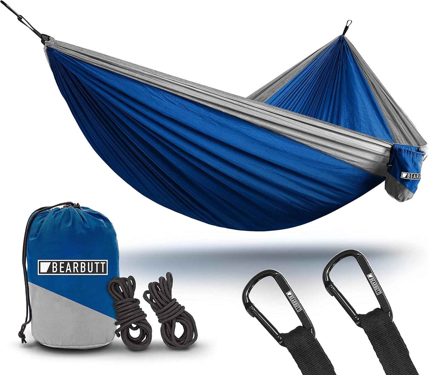 Premium Double Hammock with Tree Straps - Durable, Portable & Comfortable