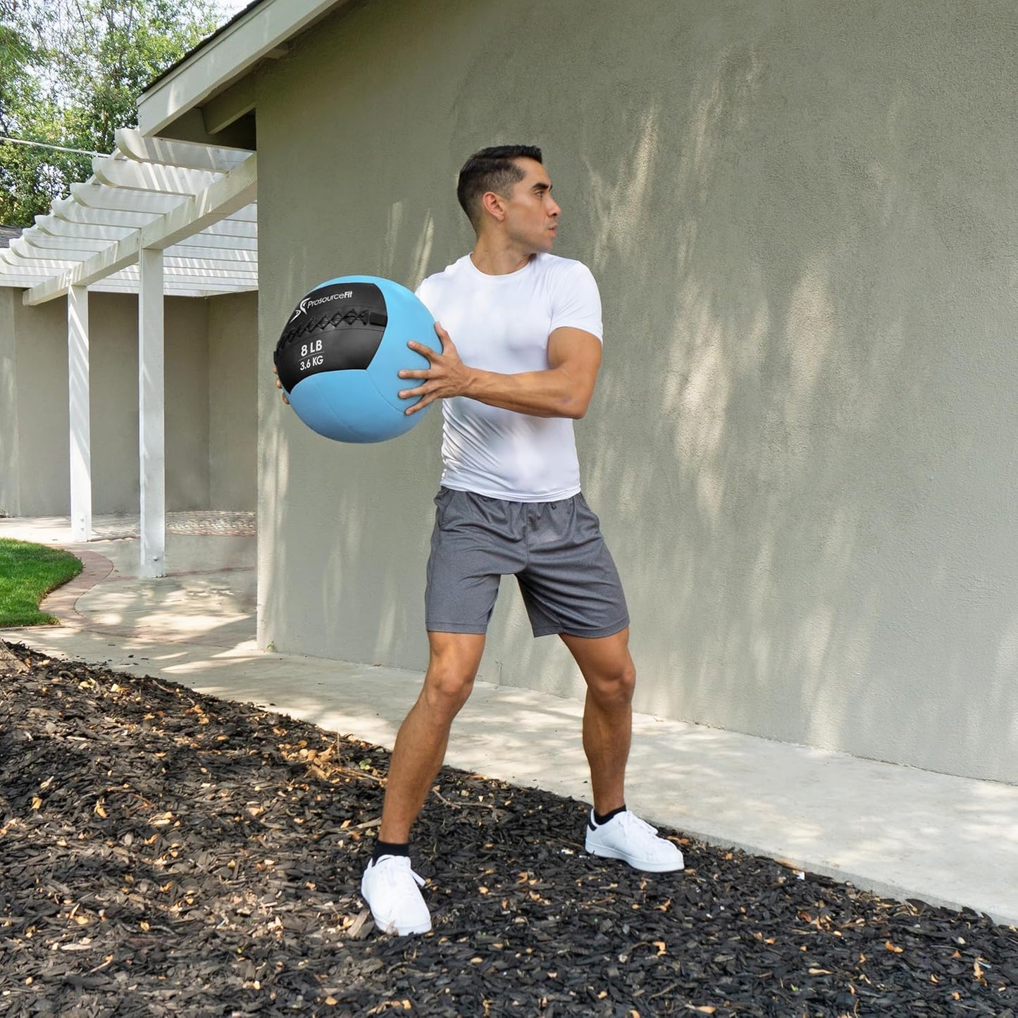 ProsourceFit Soft Medicine Balls, Wall Balls and Full Body Dynamic Exercises, Color-Coded Weights