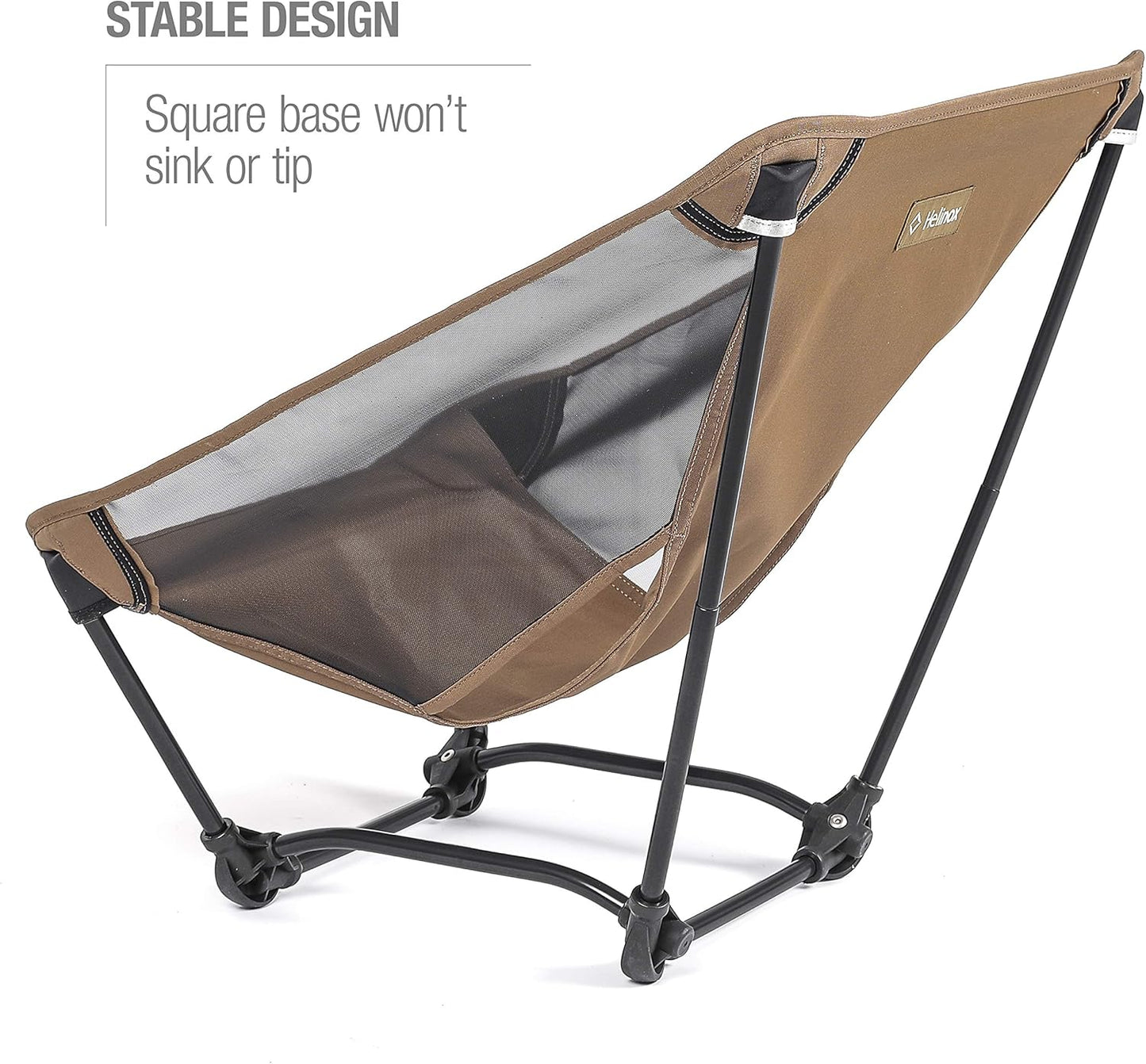 Ultralight Helinox Ground Chair - Portable Outdoor Camping Seat for Travel
