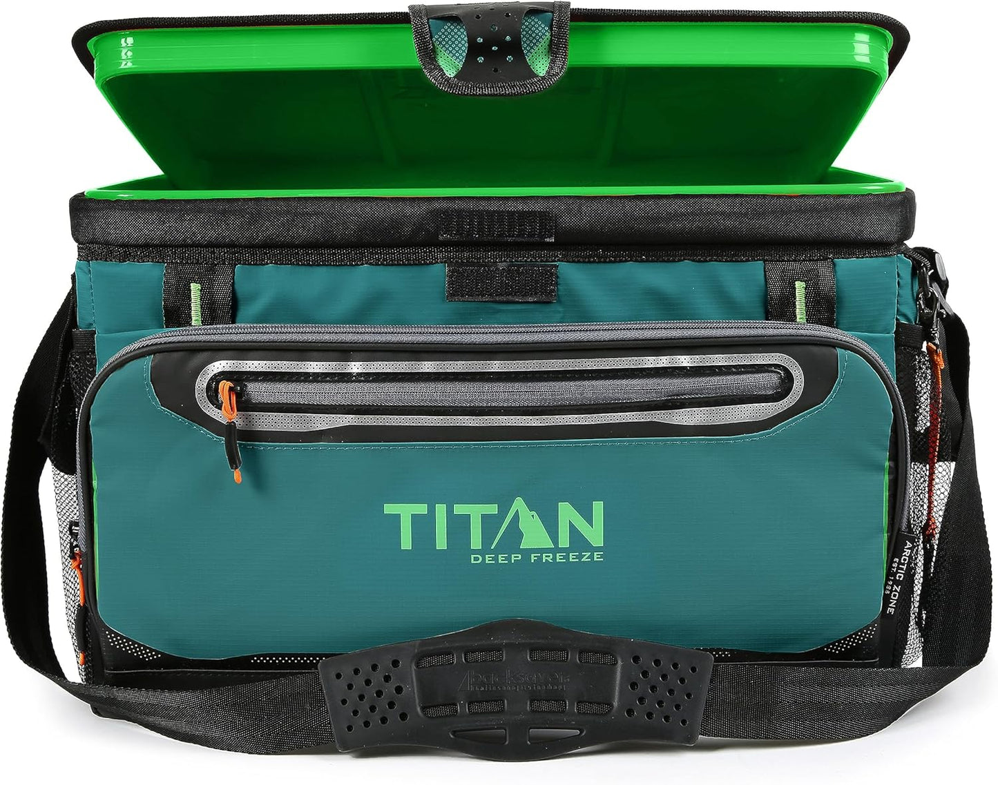 Titan by Arctic Zone 30 Can Zipperless Soft Cooler with HardBody Liner