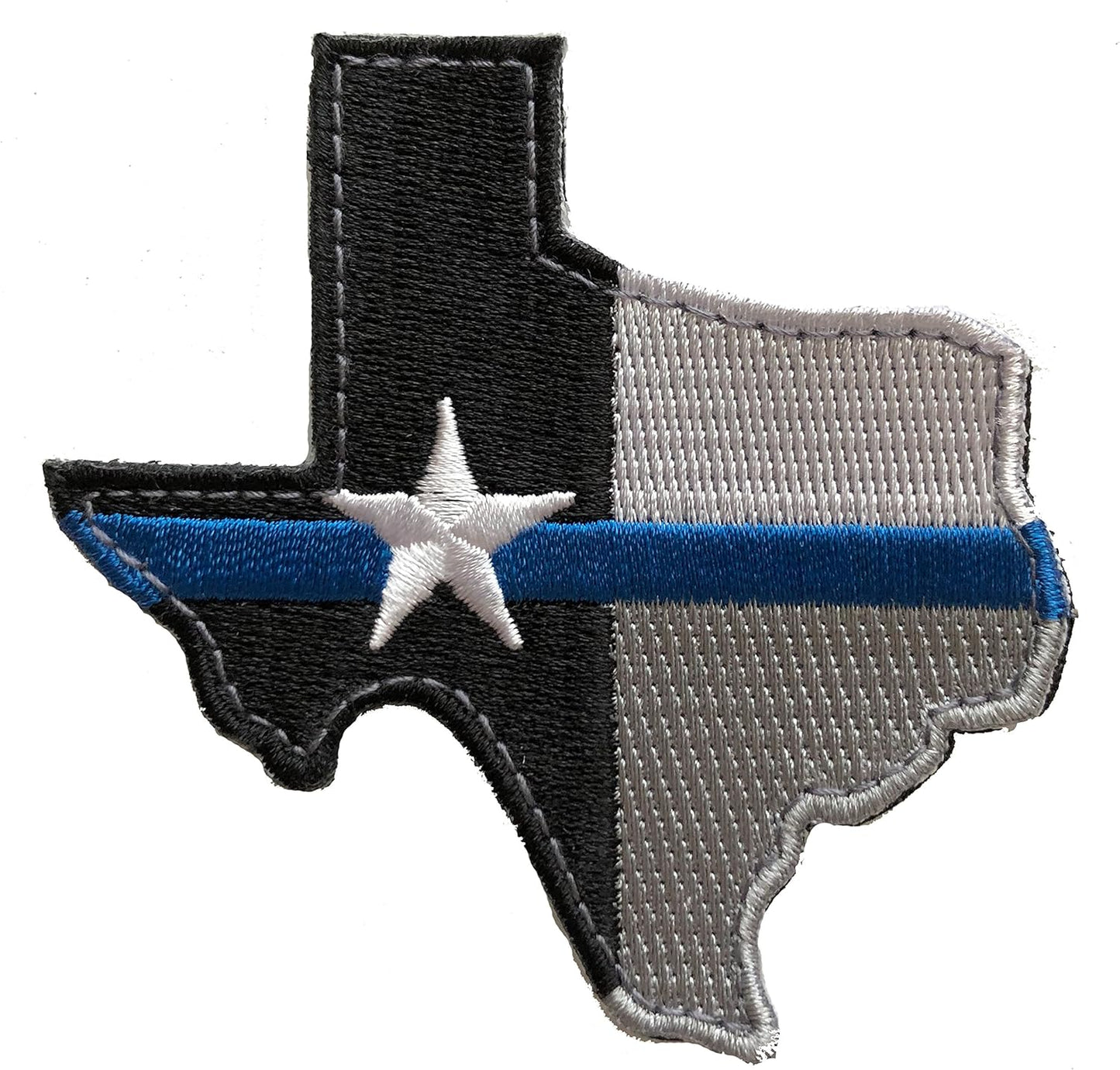 Texas Thin Blue Line Morale Patch Police Law Enforcement