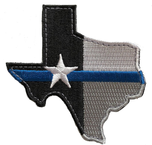 Texas Thin Blue Line Morale Patch Police Law Enforcement