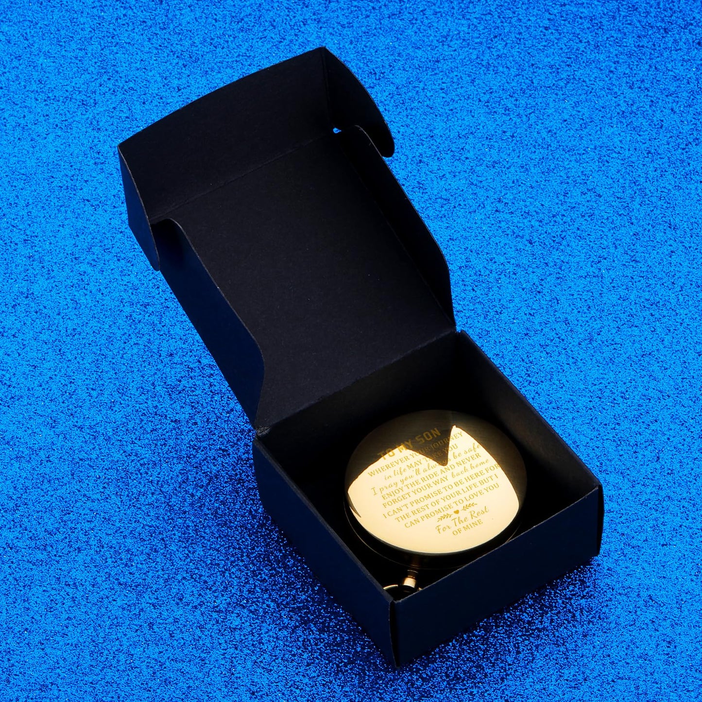 for College Guys, for 18 Year Old Boy, Compass Graduation Gift for Sons Adult, Compass for Kids, First Communion Gifts for Boys, Baptism Christian Inspiration Gift for Grandson