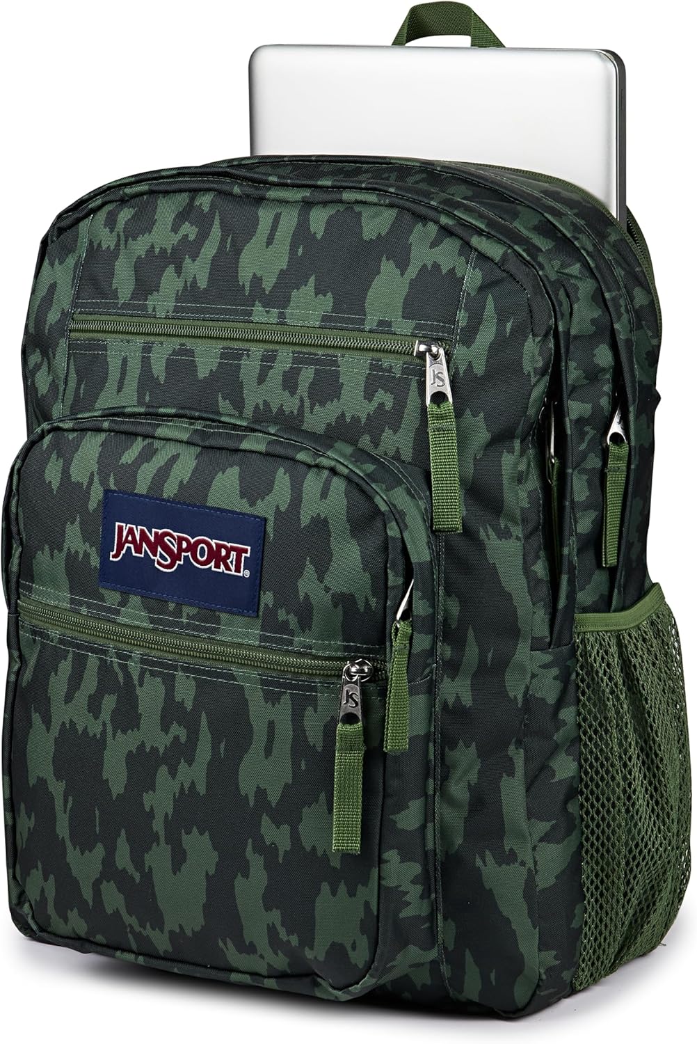 JanSport Laptop Backpack - Computer Bag with 2 Compartments, Ergonomic Shoulder Straps, 15” Laptop Sleeve, Haul Handle - Camo Illusion