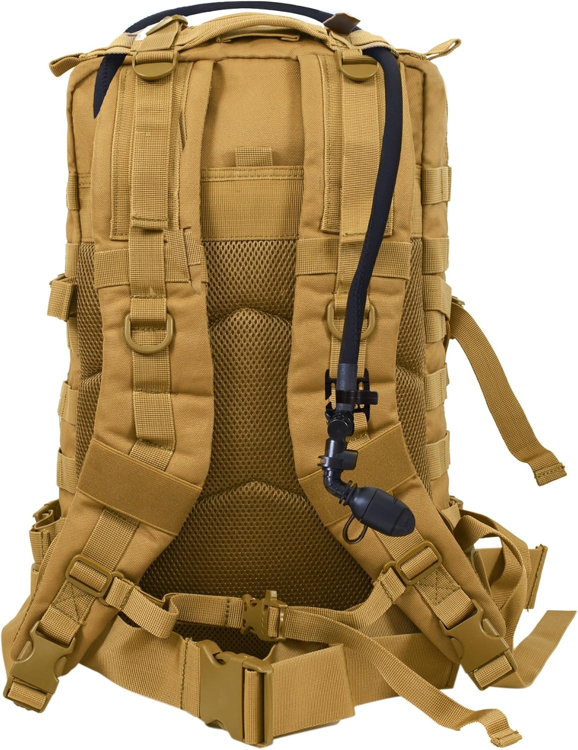 Seibertron Falcon Water Repellent Hiking Camping Backpack Compact Pack Summit Bag Khaki 37L(1+2)