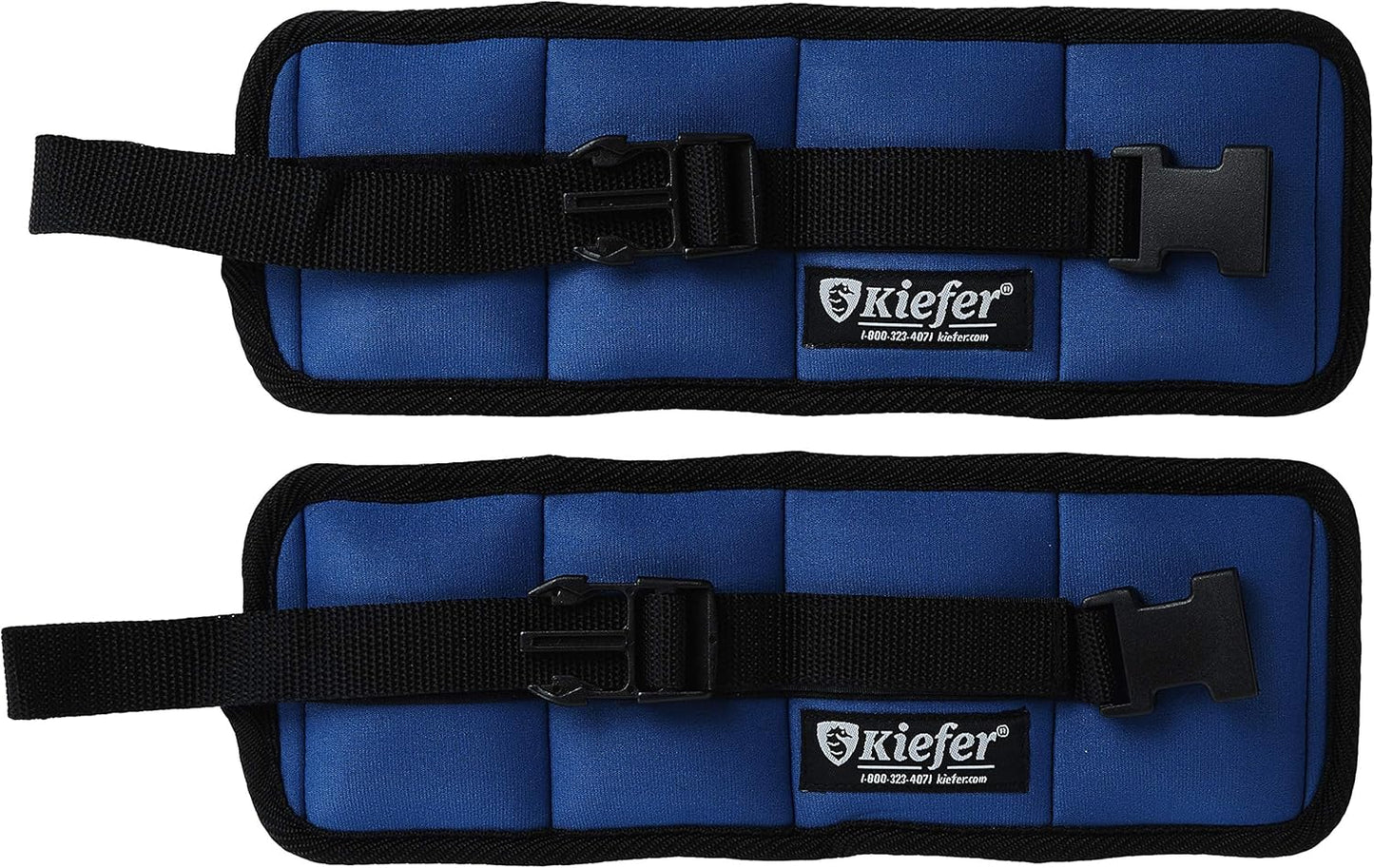 Ankle/Wrist Weights 1.5 lbs Pair - Kiefer 811400-3, Dark Blue for Strength Training