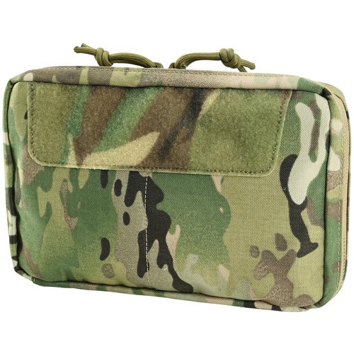 Tactical Admin Pouch Molle Attachment, SABADO GP Pouch with Two Way Zipper Closure, Slim EDC Utility Pouch for Hunting Vest or Hiking Backpack