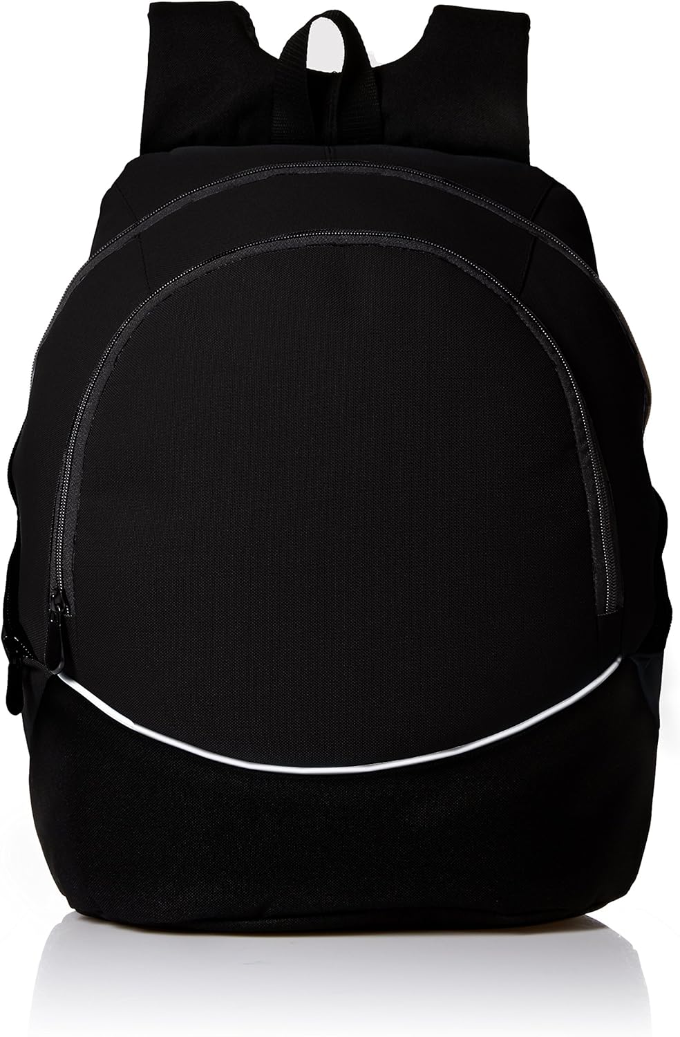 Tri-Color Large Backpack for Sports & Travel - Purple/Black/White by Augusta Sportswear