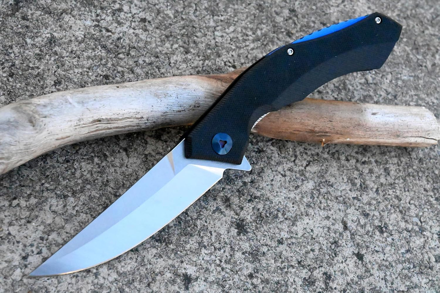 YAK & YETI Multifunctional Folding Knife- Everyday Carry Knife for Men and Women - Indoor or Outdoor-Camping and Hunting knife-D2 steel Blade knives