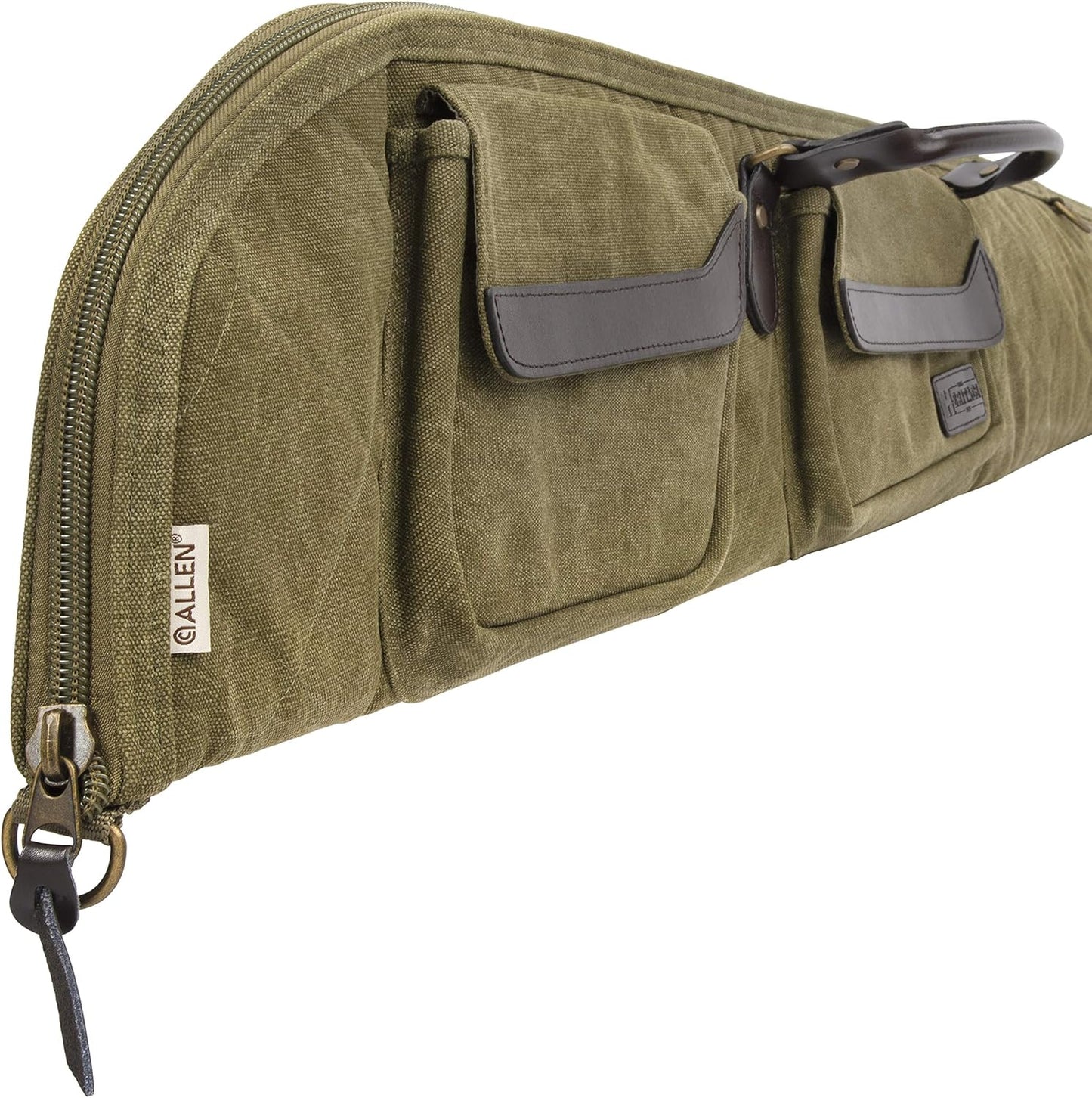 Allen Company - North Platte Heritage Series - Vintage Set - Rifle Case / Shotgun Case / Takedown Case / Backpack / Range Bag / Gun Sling (36 / 48 / 52 inches) - Olive Green