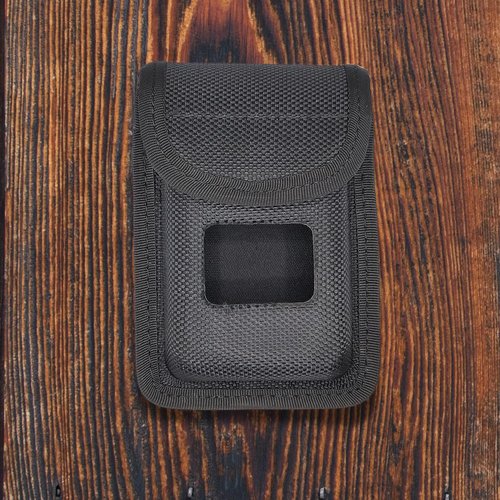Hero's Pride Tactical Alarm Case for Duty Belts - Lightweight Nylon EDC Pouch for CDCR Officers