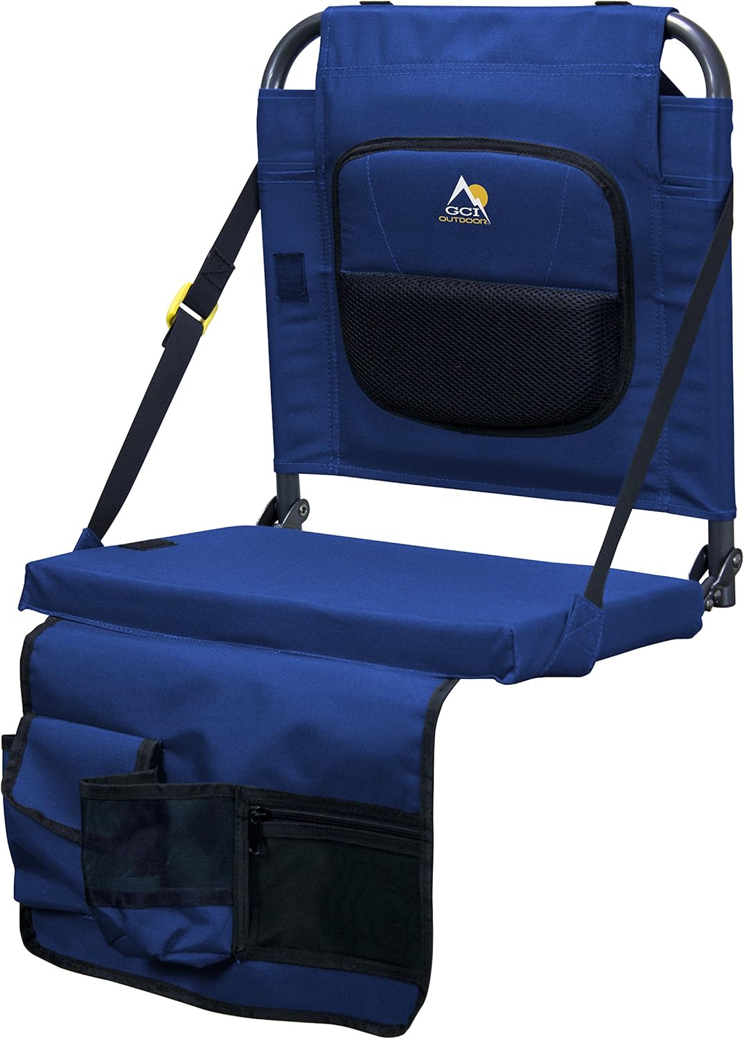 GCI Outdoor BleacherBack Lumbar Stadium Chair With Padded Backrest