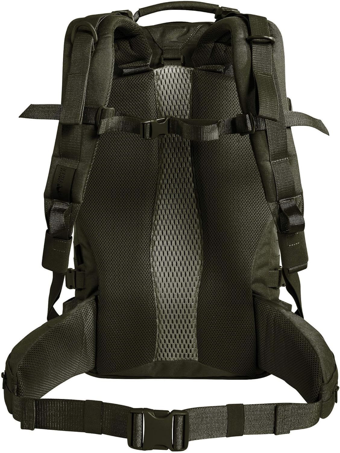 Tasmanian Tiger Mission Pack Mk II, 37L Combat Backpack with Laser Cut MOLLE System, YKK RC Zippers, Olive