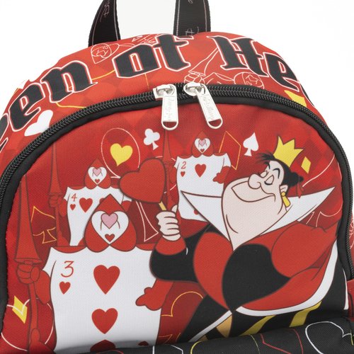 Wondapop - Queen of Hearts 13"" Nylon Daypack, Red