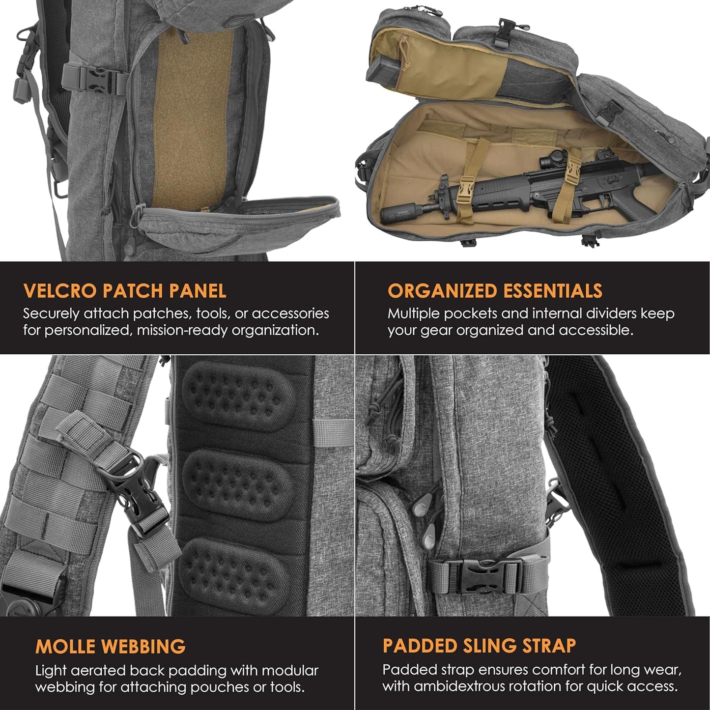 HAZARD 4 Grayman(TM) Takedown: CCW Sling Pack