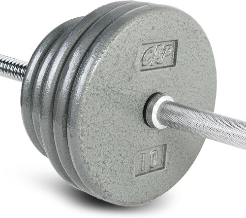 100-Pound CAP Barbell Standard 1-Inch Weight Set for Home Gym Fitness