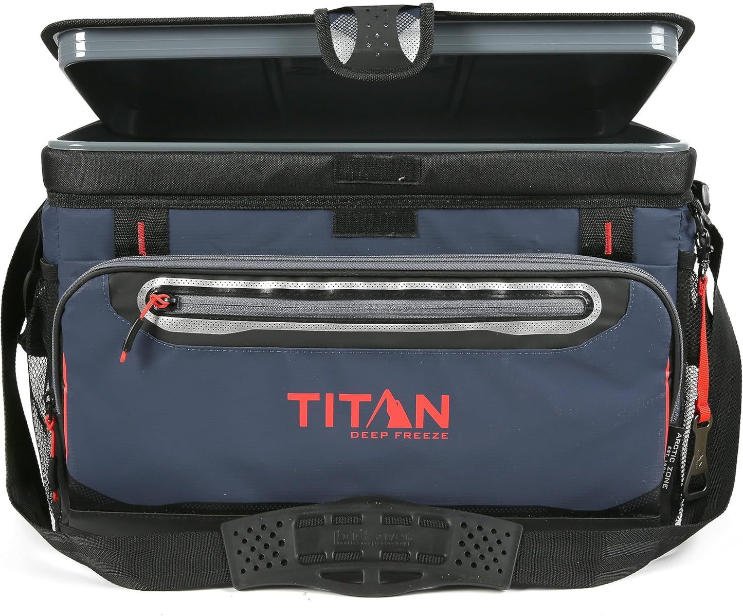 Titan by Arctic Zone 30 Can Zipperless Soft Cooler with HardBody Liner