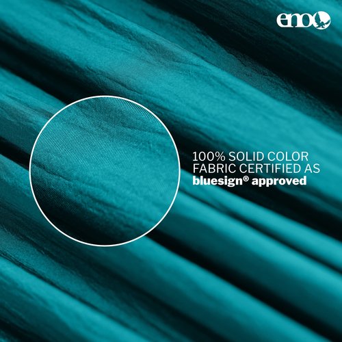 ENO Bundle, Includes The SingleNest Hammock & Atlas Suspension System, Lightweight, Durable Hammock with Straps for Camping, Hiking & Travel, Seafoam/Navy