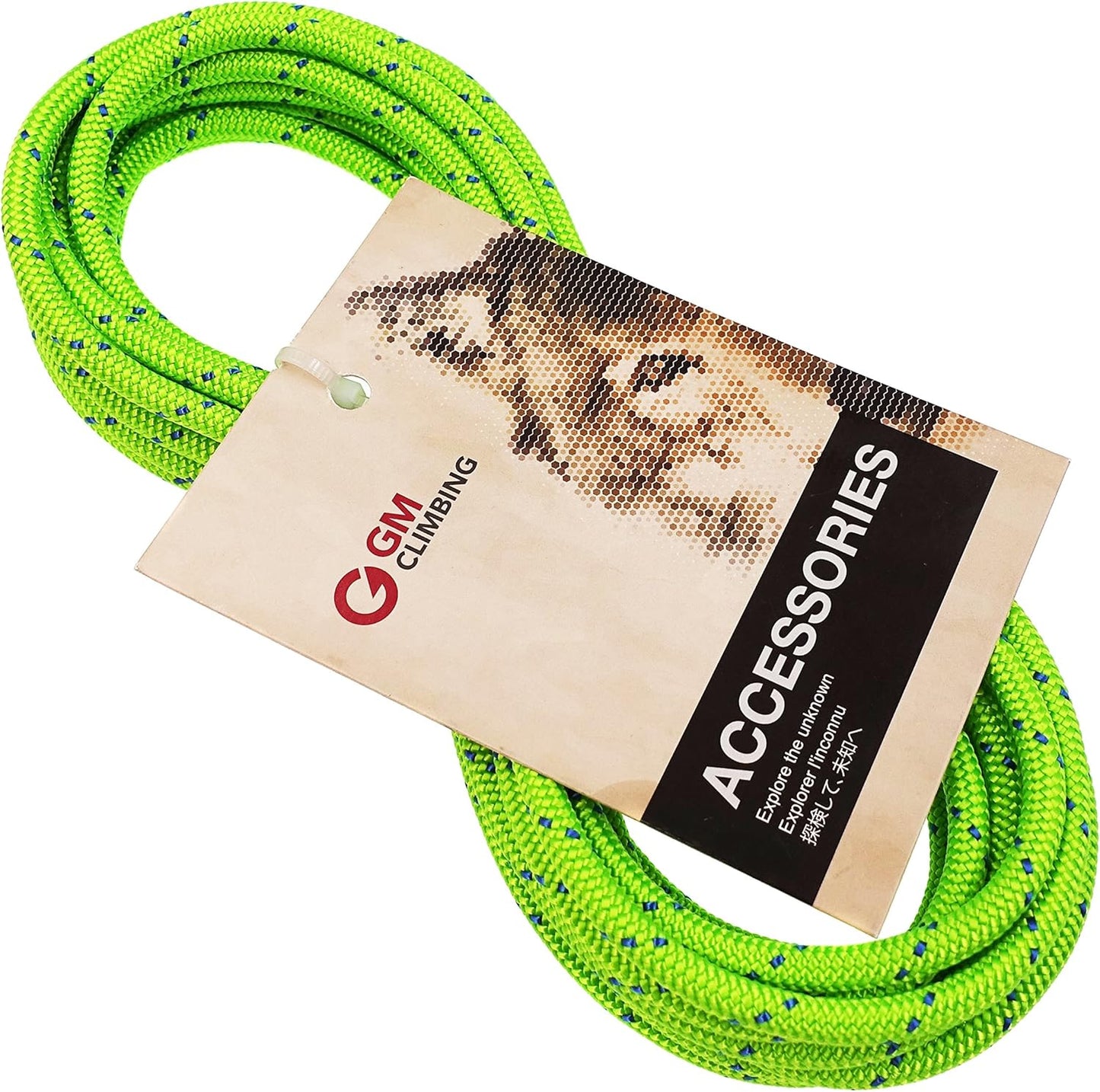 GM CLIMBING 6mm Accessory Cord Rope Double Braid CE/UIAA