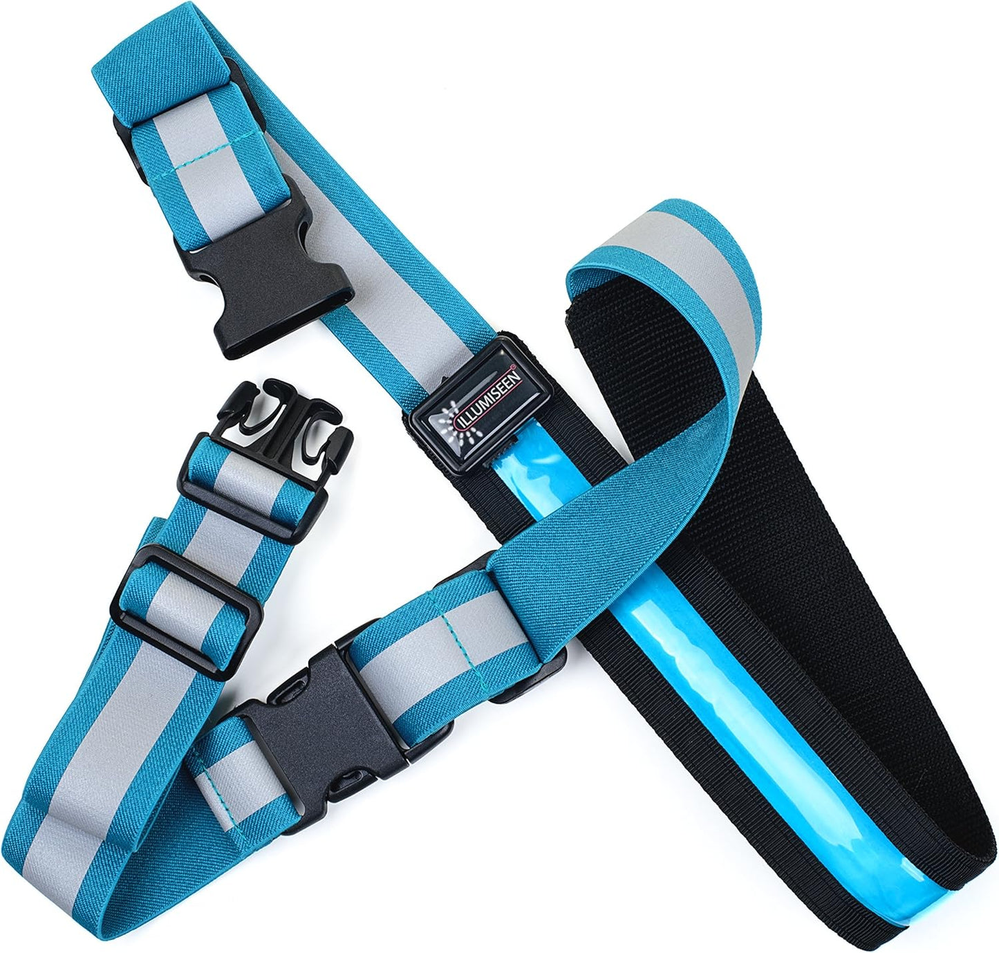 Illumiseen Extension for the LED Reflective Belt – Adds a max. of 19.6” to your LED Belt