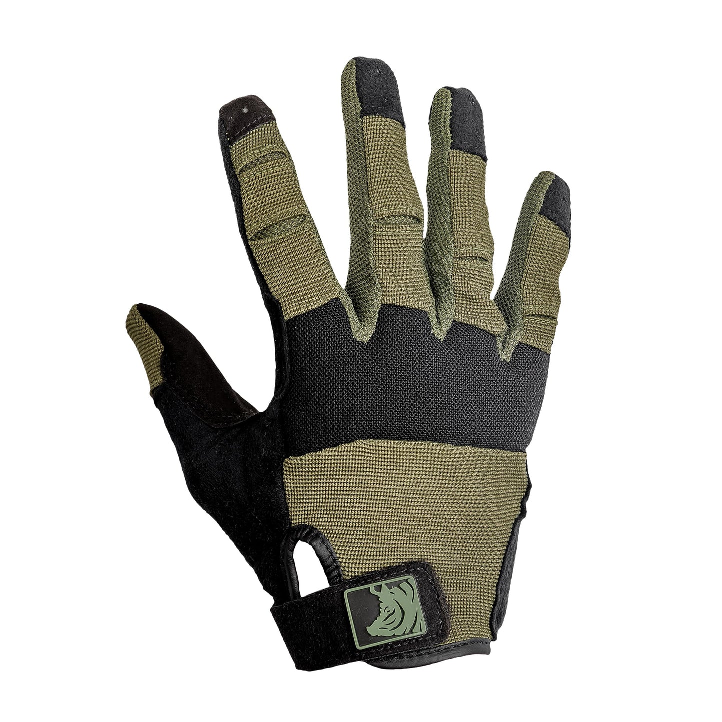 PIG FDT Alpha Full Dexterity Gloves for Shooting Sports, Touchscreen Compatible, Breathable, 1 Pair, Ranger Green, Small