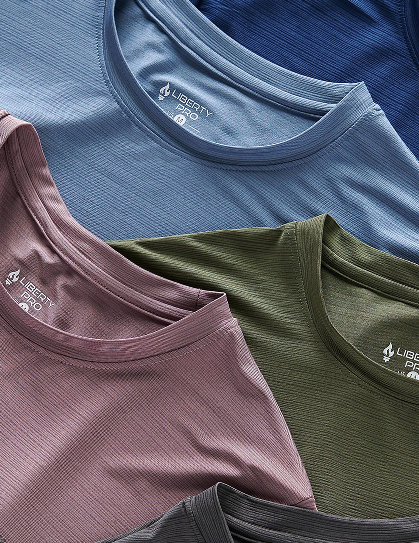 5 Pack Men’s Active Quick Dry Crew Neck T Shirts | Athletic Running Gym Workout Short Sleeve Tee Tops Bulk (Set 12, 4X-Large)