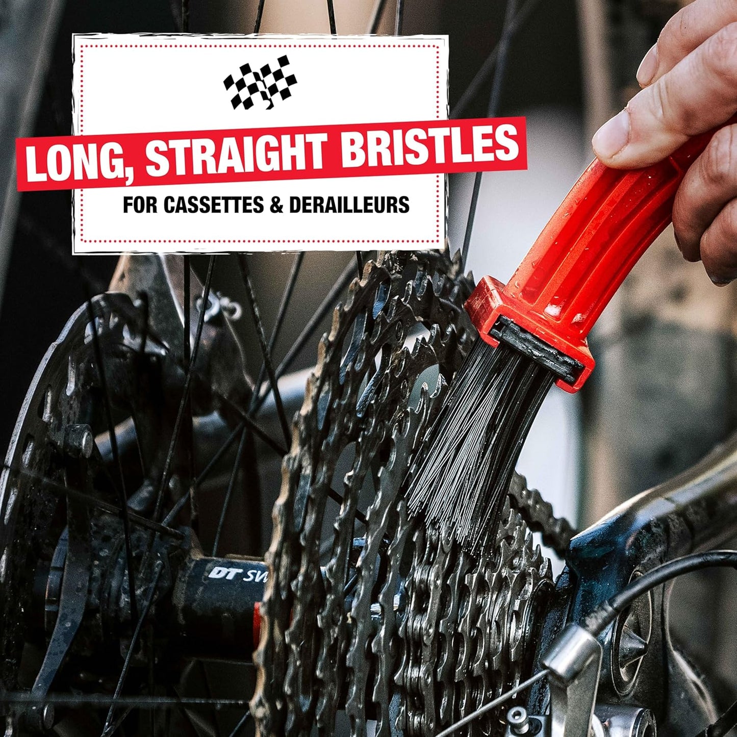 Finish Line Grunge Brush Chain: Gear and Chain Cleaning Tool