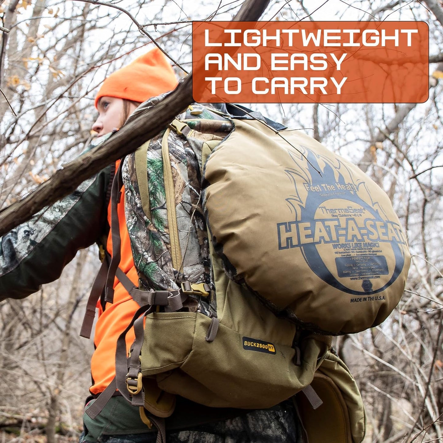 Therm-A-SEAT Heat-a-Seat Insulated Hunting Seat Cushion/Pillow