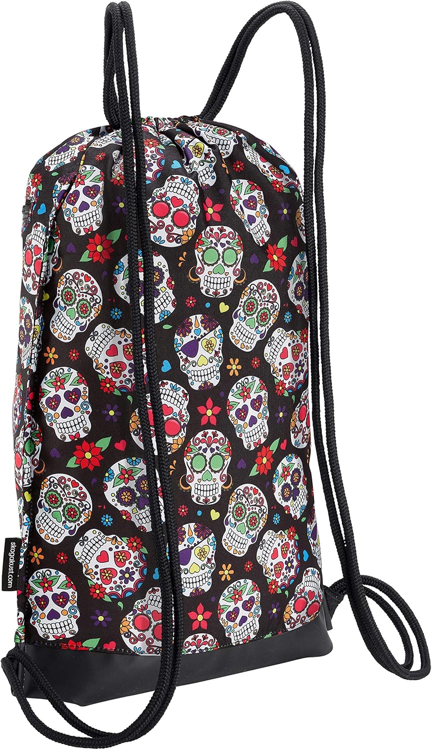Skog Å Kust GymSak | Patented 2-in-1 Drawstring Cinch Bag with Removable Waterproof Dry Bag | Red