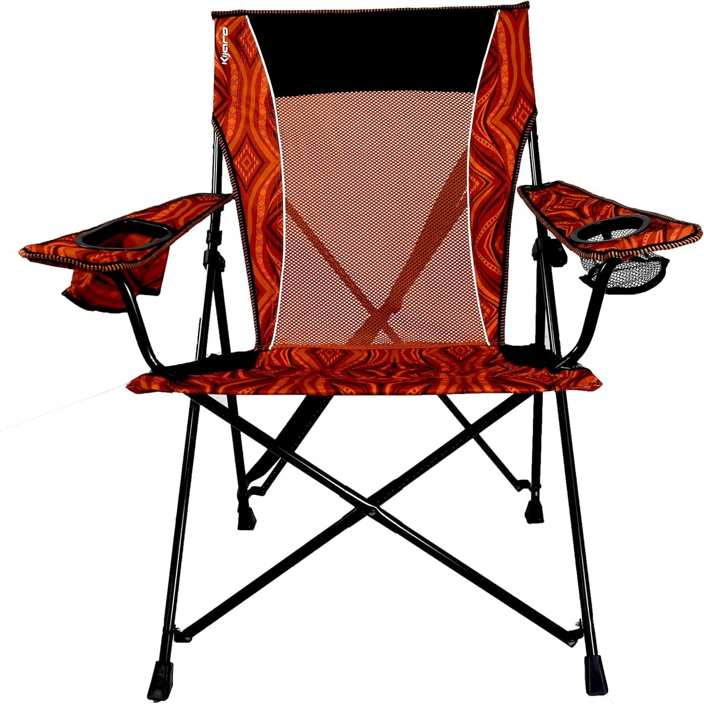 Kijaro Enjoy Versatile Folding Sports, Outdoor Chair & Lawn Chair, Dual Lock Feature, Maldives Blue (Hard Arm)