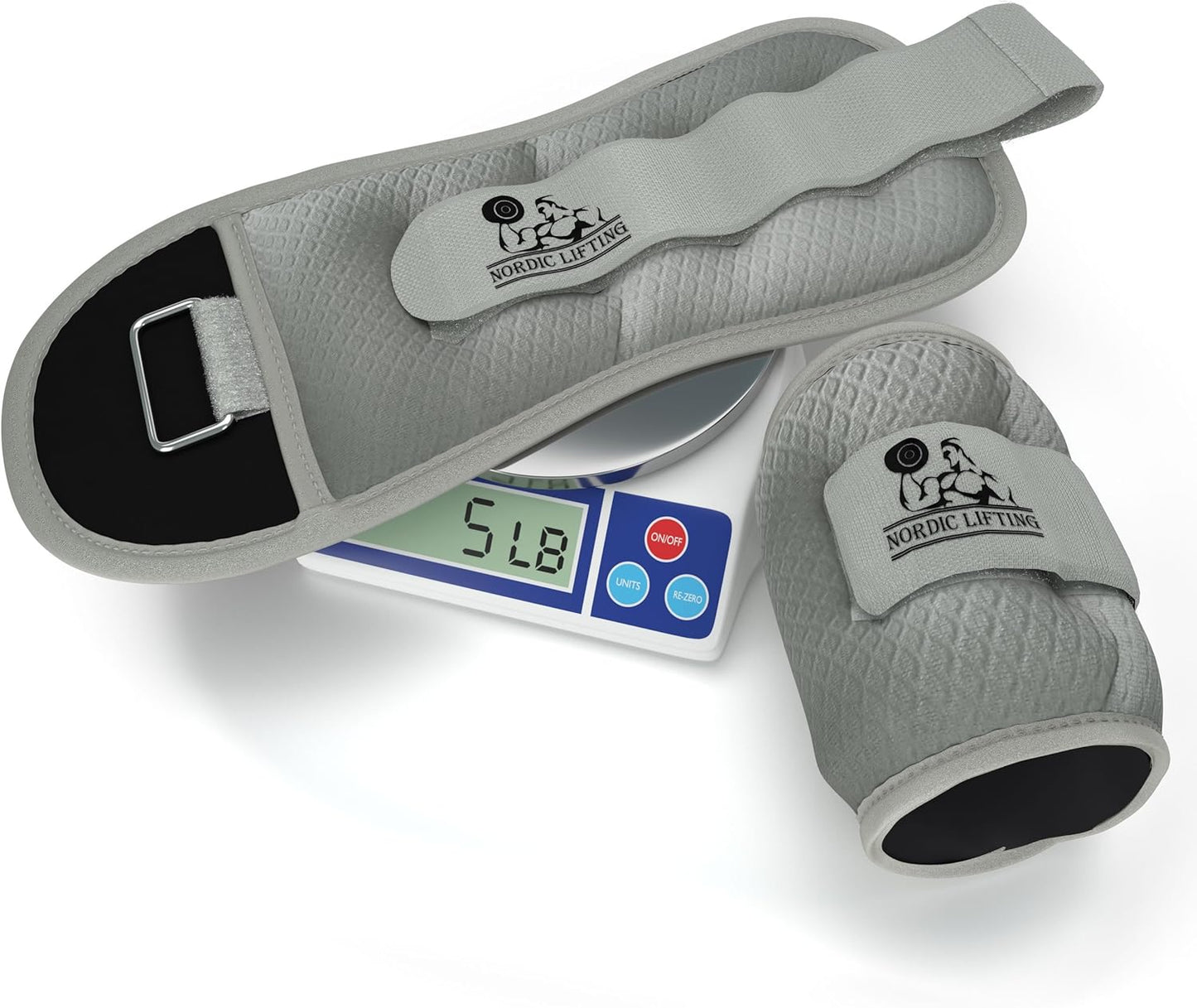 Ankle/Wrist Weights (1 Pair) for Women, Men and Kids - Fully Adjustable Weight for Arm, Hand & Leg - Best for Walking, Jogging, Gymnastics, Aerobics - 1 Year Warranty