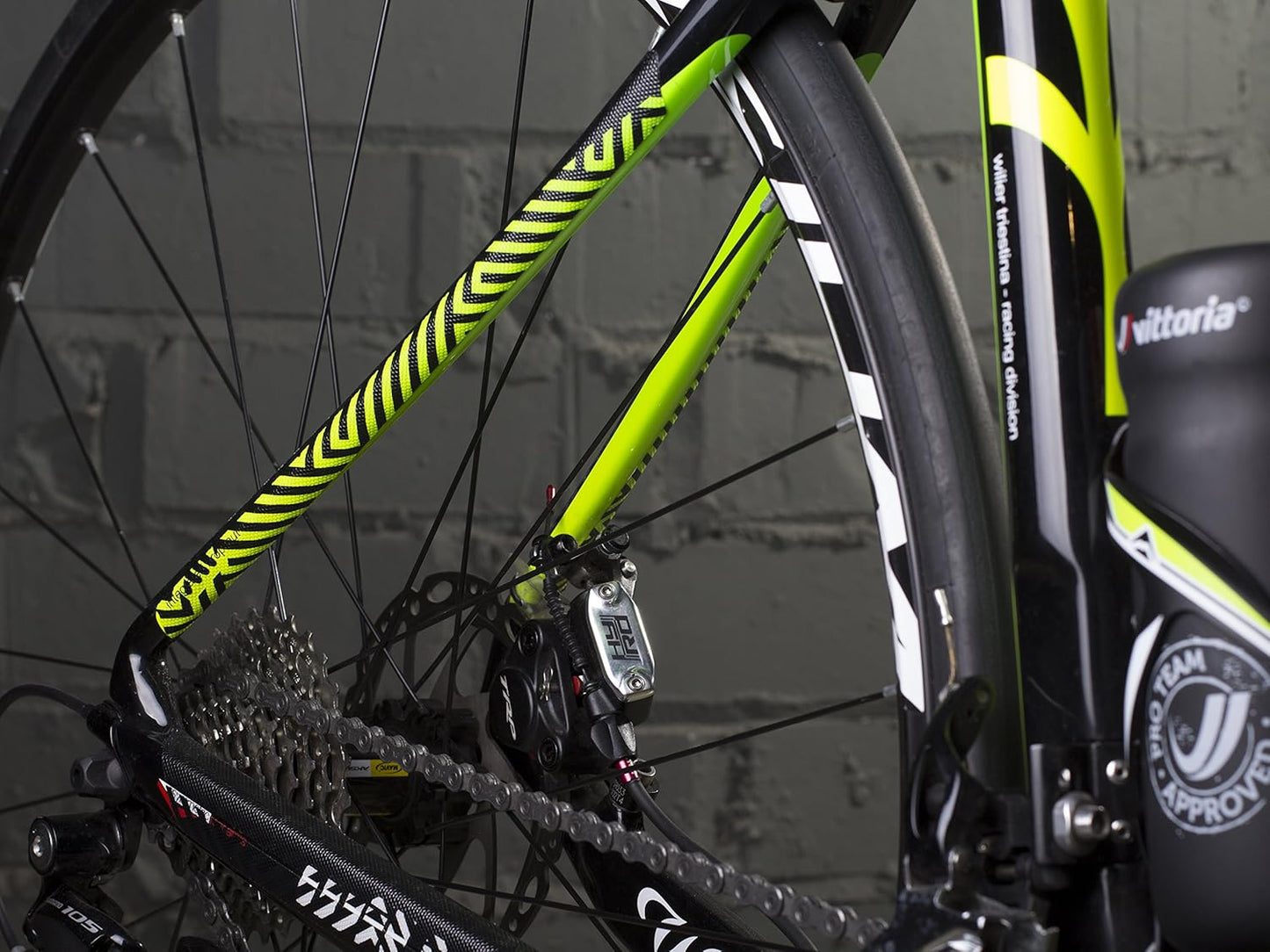 All Mountain Style AMS High Impact Chain Guard – Protect chain and seat stays of XC, Gravel, Cross and Road bikes from impacts, scratches and chain rubbing