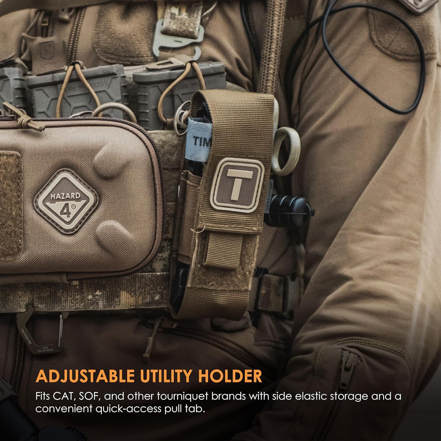 Hazard 4 Tourniquet Storage/Molle Medical Pouch