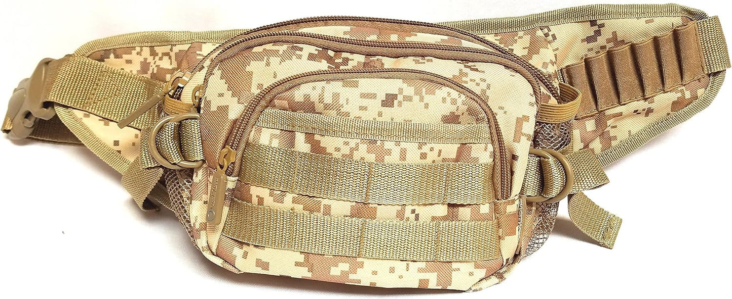 FC102 Tactical Military Digital Camouflage Fanny Pack