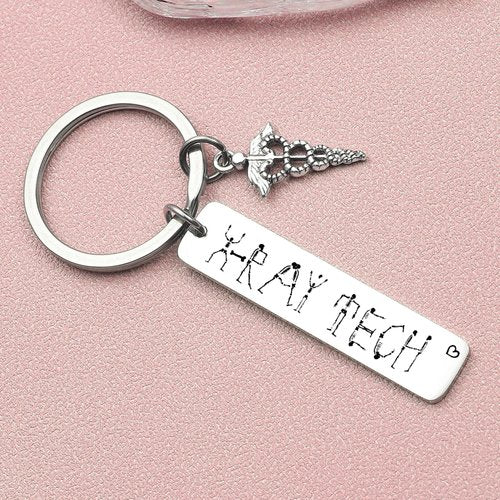 ORZOESD Radiology Tech Gifts Radiology Gifts Radiographer Keychain Radiologist Gifts Radiology Technologist Jewelry Radiologist Thank You Keychain Radiology Graduation Jewelry