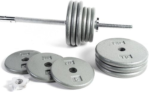 100-Pound CAP Barbell Standard 1-Inch Weight Set for Home Gym Fitness