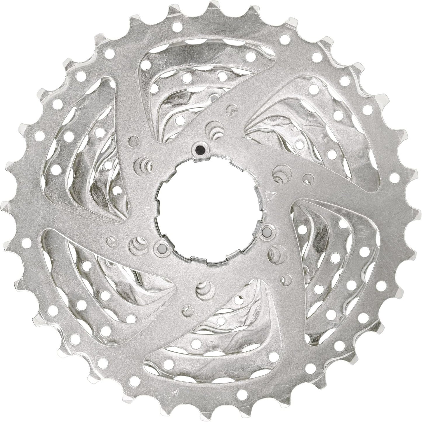 Sunrace CSM66 8-Speed Nickel Plated Cassette